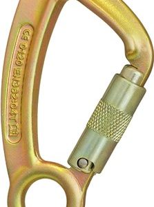 ISC Fixed Eye K/L Carabiner , Steel
