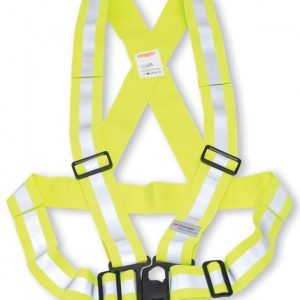 Lime Green Traffic Safety Sash