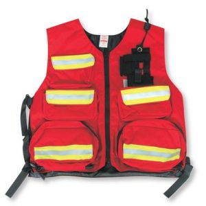 Red First Aid Safety Vest