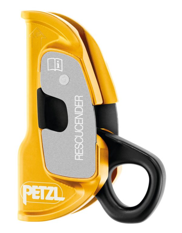 RESCUCENDER Openable cam-loaded rope clamp