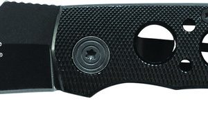 Extreme Ops Lockback Folding Knife Drop Point Blade Aluminum Handle