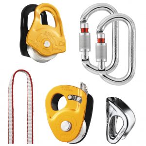 KIT SECOURS CREVASSE Kit for hauling and self-rescue from crevasses