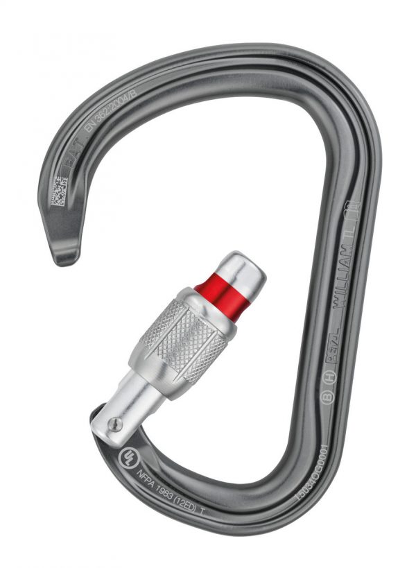 WILLIAM Asymmetrical large capacity aluminum carabiner - Image 2