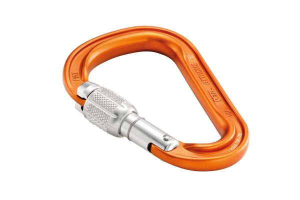 ATTACHE Lightweight, compact, pear-shaped screw-lock carabiner - Image 2