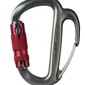 FREINO Carabiner with friction spur for descenders