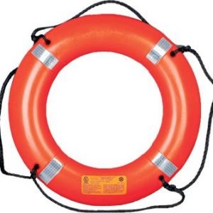 30" Rescue Ring Buoy with Reflective Tape