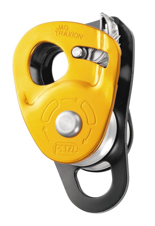 JAG TRAXION High-efficiency double progress capture pulley