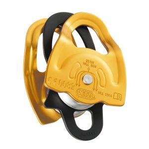 GEMINI High efficiency, lightweight double Prusik pulley