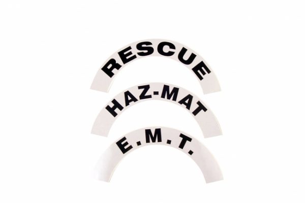 Helmet Cresent Stickers