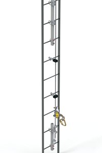 Lad-Saf™ for Fixed Ladder (Bolt-On) - Galvanized