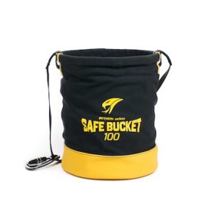 Python Safety™ Safe Bucket 100lb Load Rated Drawstring Canvas